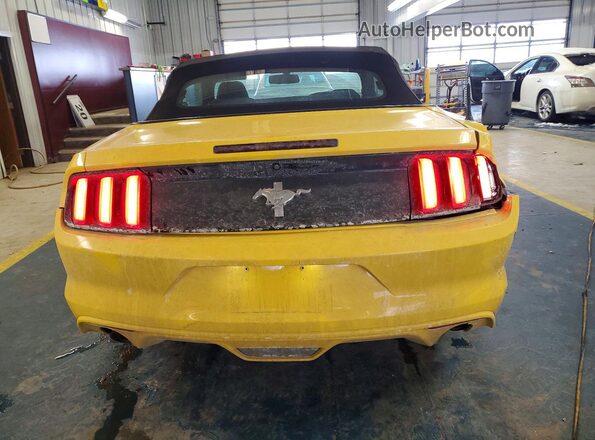 1FATP8EM5G5304219 2016 FORD MUSTANG Gold Вид ззаду