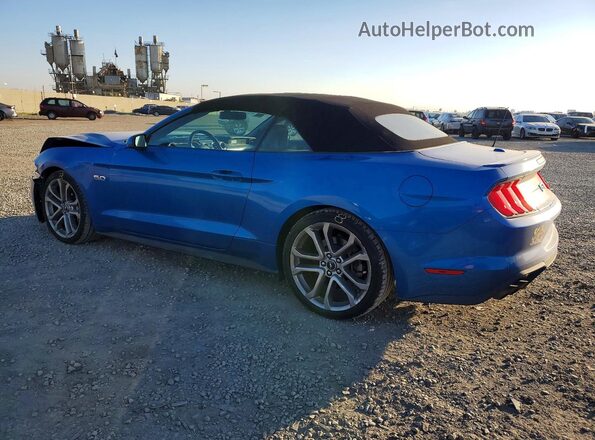 1FATP8FF1K5100493 2019 FORD MUSTANG Blue 