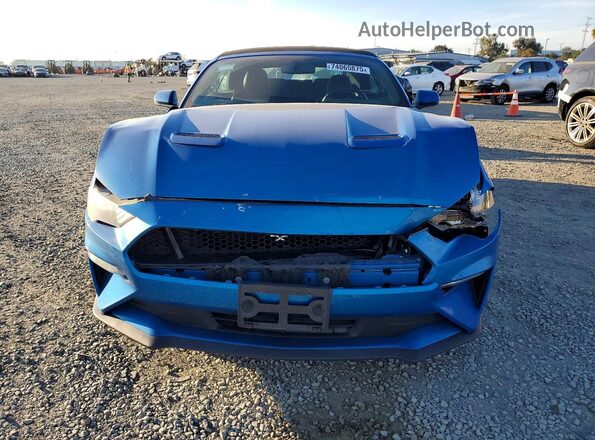 1FATP8FF1K5100493 2019 FORD MUSTANG Blue 