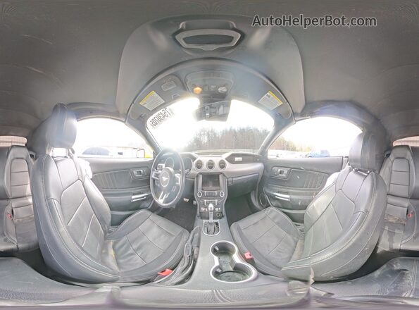 1FATP8FF3M5106685 2021 FORD MUSTANG Yellow 360 interior view