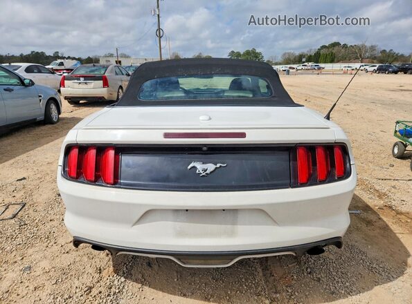 1FATP8UH1H5204592 2017 FORD MUSTANG Белый Вид сзади