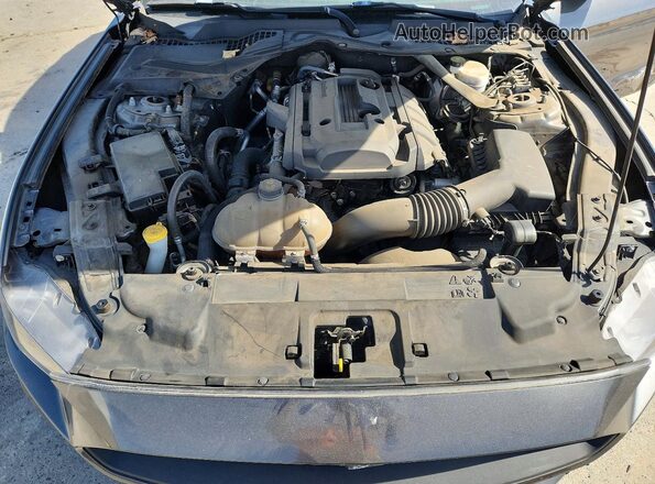 1FATP8UH2J5177487 2018 FORD MUSTANG Серый Вид задней части салона