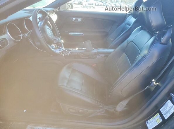 1FATP8UH3M5101491 2021 FORD MUSTANG Black Вид салону спереду
