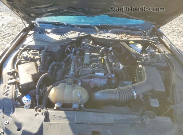 1FATP8UH3M5101491 2021 FORD MUSTANG Black Вид задньої частини салону