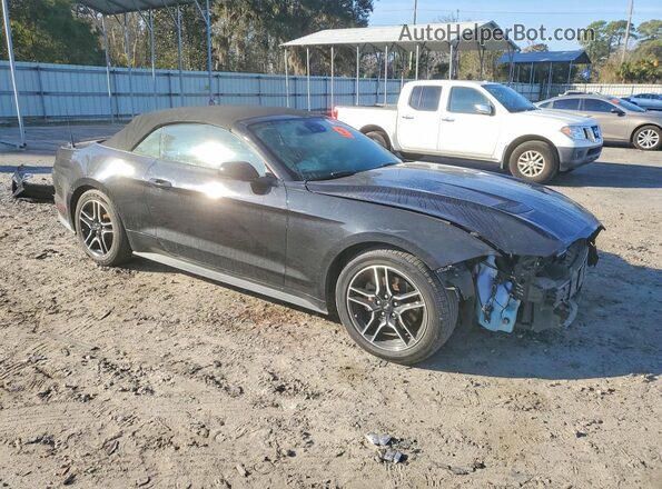 1FATP8UH3M5101491 2021 FORD MUSTANG Black Передня права чверть