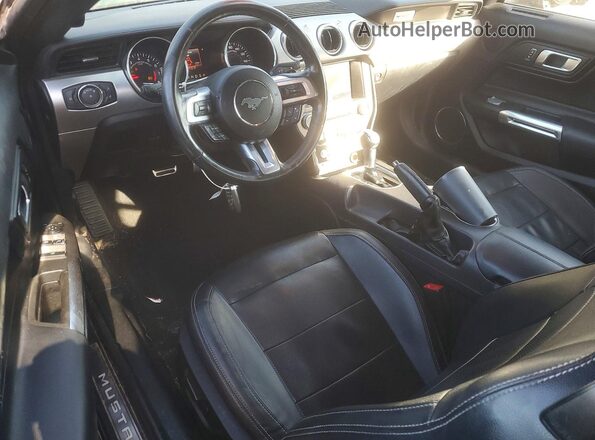 1FATP8UH3M5101491 2021 FORD MUSTANG Black Вид панелі приладів