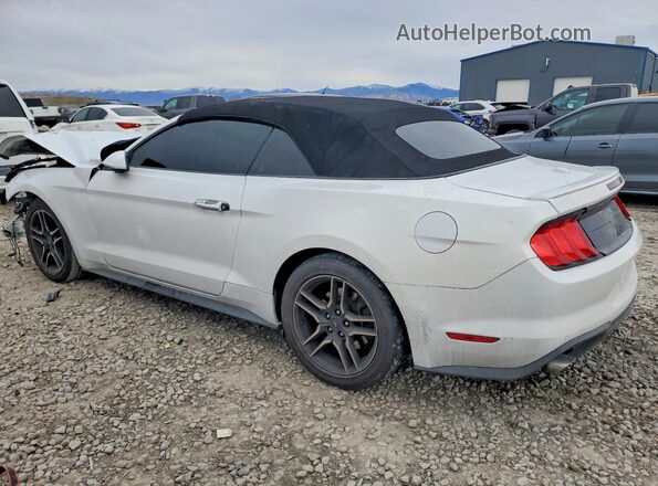 1FATP8UH3M5122471 2021 FORD MUSTANG White Հետևի ձախ