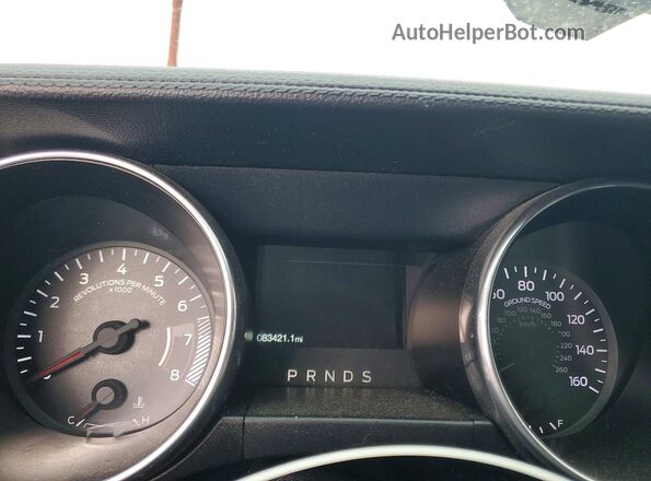 1FATP8UH3M5122471 2021 FORD MUSTANG White Սարքավորումների վահանակի տեսք