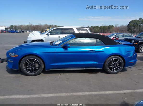 1FATP8UH4M5145273 2021 FORD MUSTANG Синий 