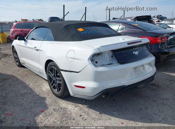 1FATP8UH5L5125564 2020 FORD MUSTANG Белый Задняя левая четверть