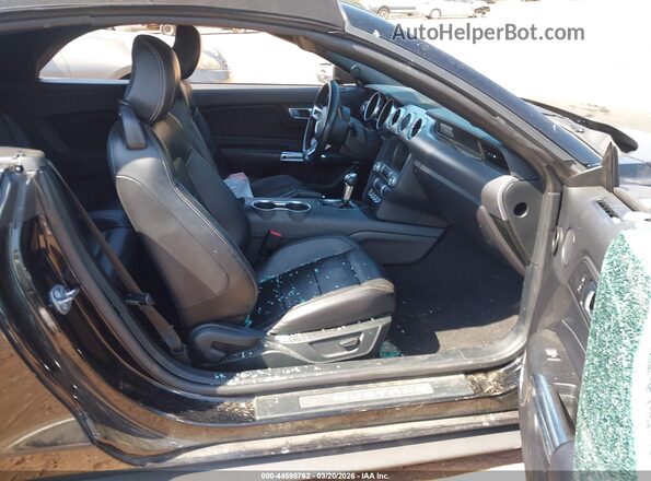 1FATP8UH5P5100590 2023 FORD MUSTANG Black Սալոնի դիմացի տեսք