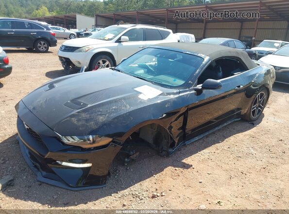 1FATP8UH5P5100590 2023 FORD MUSTANG Black Դիմացի տեսք