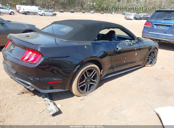 1FATP8UH5P5100590 2023 FORD MUSTANG Black Հետևի աջ