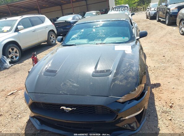 1FATP8UH5P5100590 2023 FORD MUSTANG Black Առջևի վահանակի տեսք