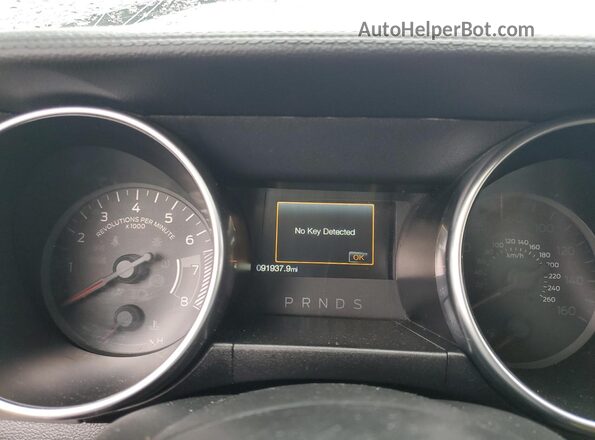 1FATP8UH6N5107707 2022 FORD MUSTANG Black ხელსაწყოთა პანელის ხედი