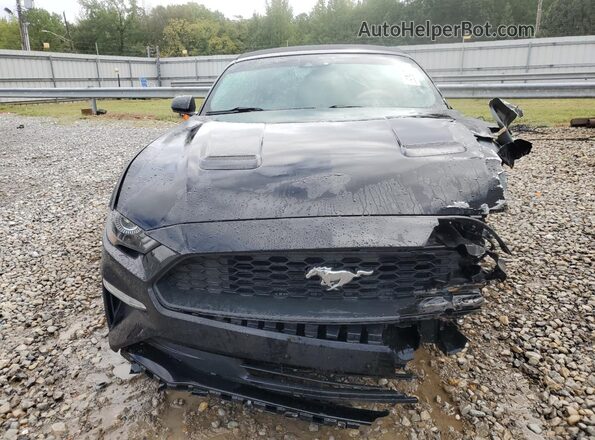 1FATP8UH6N5107707 2022 FORD MUSTANG Black VIN კოდის სტიკერის ხედი