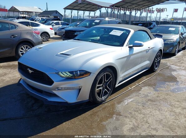 1FATP8UH7J5167019 2018 FORD MUSTANG Серебряный 