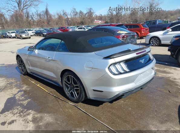 1FATP8UH7J5167019 2018 FORD MUSTANG Серебряный 