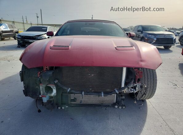 1FATP8UH8M5154168 2021 FORD MUSTANG Red Widok z przodu