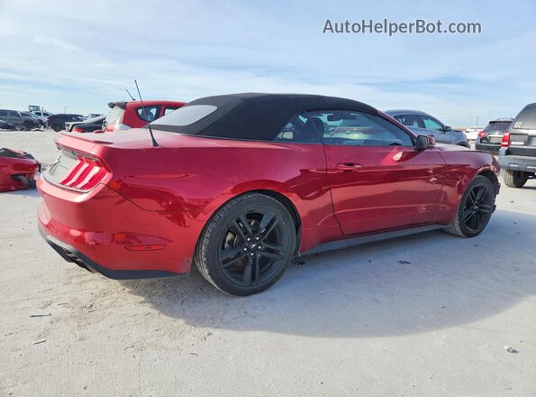 1FATP8UH8M5154168 2021 FORD MUSTANG Red Tył prawy