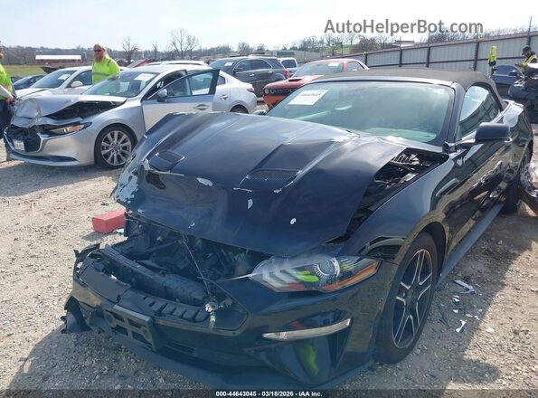 1FATP8UH9K5148585 2019 FORD MUSTANG Black Vista frontal