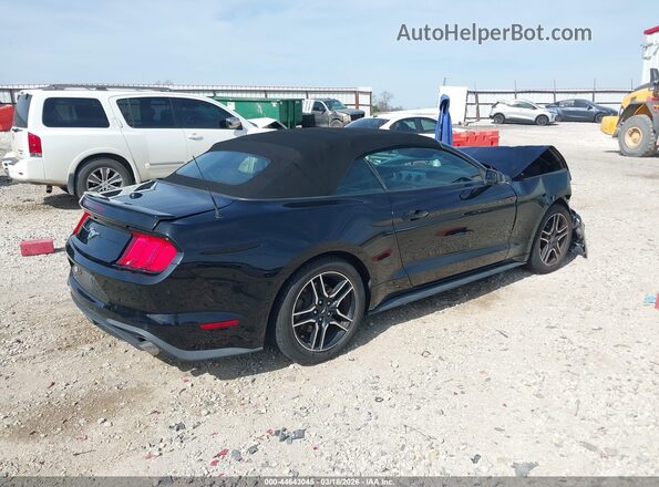 1FATP8UH9K5148585 2019 FORD MUSTANG Black Trasero derecho