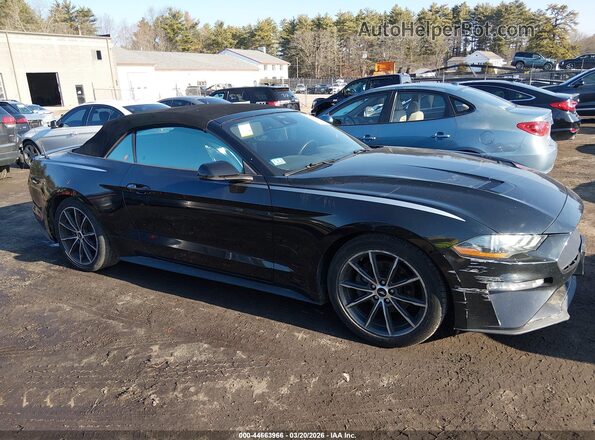 1FATP8UH9K5188729 2019 FORD MUSTANG Черный Панорамный вид салона 360°