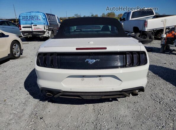 1FATP8UH9M5100619 2021 FORD MUSTANG White Rear view