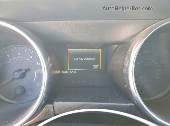 1FATP8UH9M5100619 2021 FORD MUSTANG White Instrument cluster view
