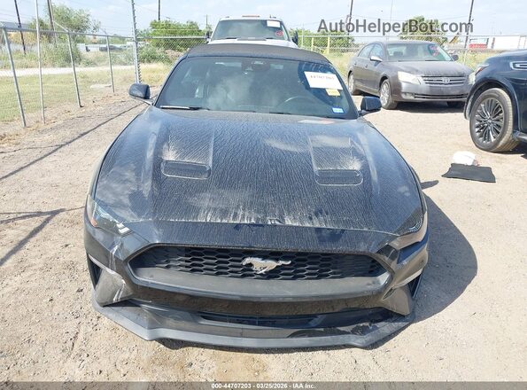 1FATP8UH9N5106101 2022 FORD MUSTANG Black Vista interior trasera