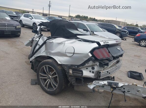 1FATP8UHXG5291116 2016 FORD MUSTANG Silver უკანა მარცხენა