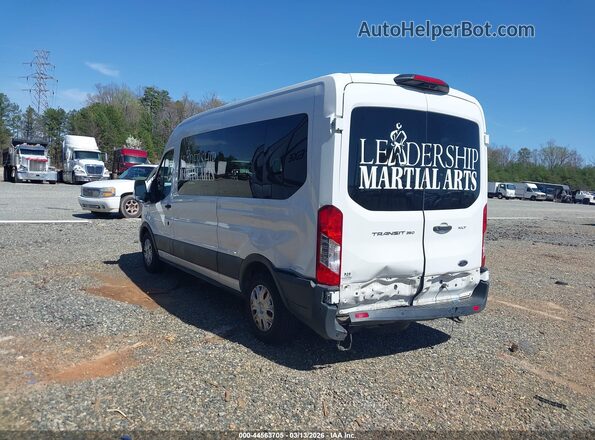 1FBAX2C82MKA49695 2021 FORD PASSENGER White უკანა მარცხენა