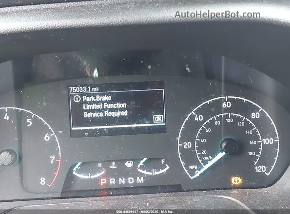 1FBAX2C87MKA74463 2021 FORD PASSENGER White უკანა სავარძლების ხედი