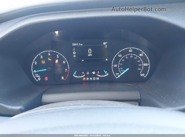 1FBAX2C8XLKA88999 2020 FORD PASSENGER White უკანა სავარძლების ხედი