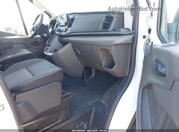 1FBAX2C8XLKA88999 2020 FORD PASSENGER White წინა სალონის ხედი
