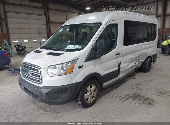 1FBAX2CM5KKA41309 2019 FORD TRANSIT-350 Белый Передняя левая четверть