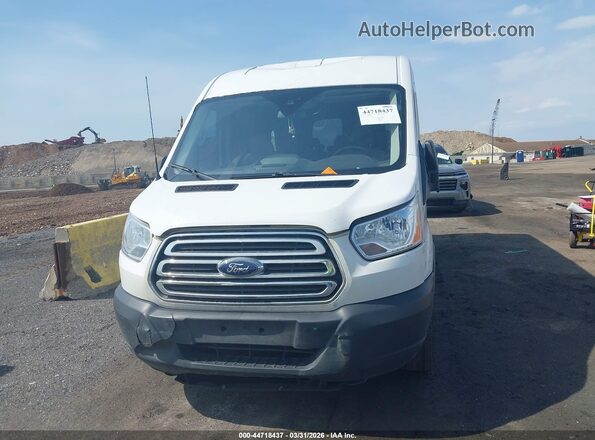 1FBAX2CMXKKB25545 2019 FORD TRANSIT-350 White Սարքավորումների վահանակի տեսք
