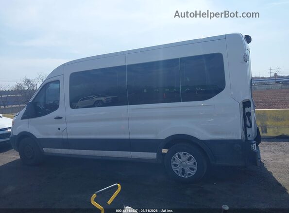 1FBAX2CMXKKB25545 2019 FORD TRANSIT-350 White Սալոնի 360 աստիճան տեսք