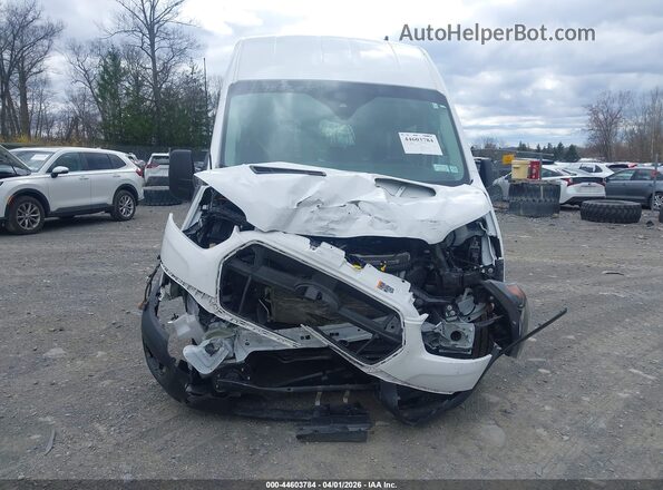 1FBAX2X83PKB26587 2023 FORD PASSENGER White ხელსაწყოთა პანელის ხედი