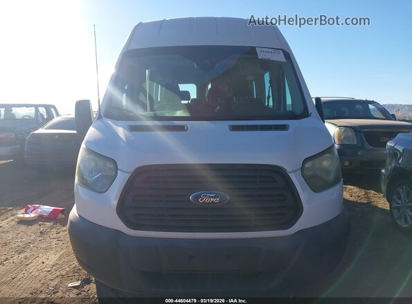 1FBAX2XMXGKA63436 2016 FORD TRANSIT-350 White Vista frontal