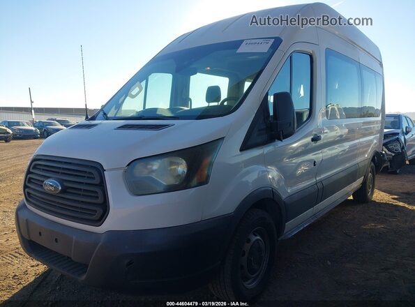 1FBAX2XMXGKA63436 2016 FORD TRANSIT-350 White Vista tres cuartos delantera izquierda