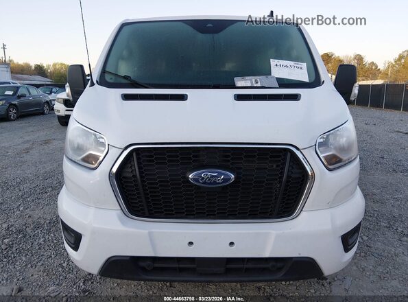 1FBAX2Y84MKA64188 2021 FORD PASSENGER White ხელსაწყოთა პანელის ხედი