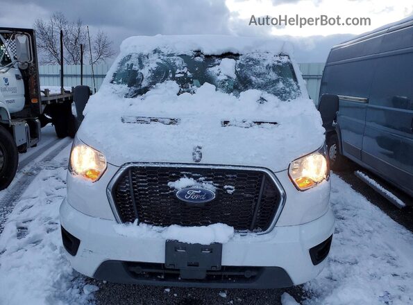1FBAX2Y85MKA38103 2021 FORD TRANSIT White Դիմացի տեսք