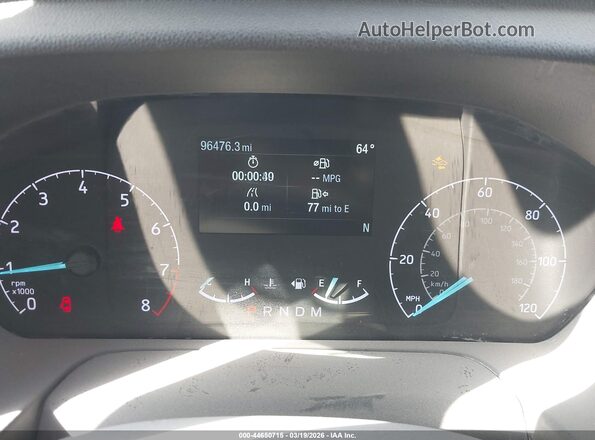 1FBAX2Y88MKA49886 2021 FORD PASSENGER White უკანა სავარძლების ხედი