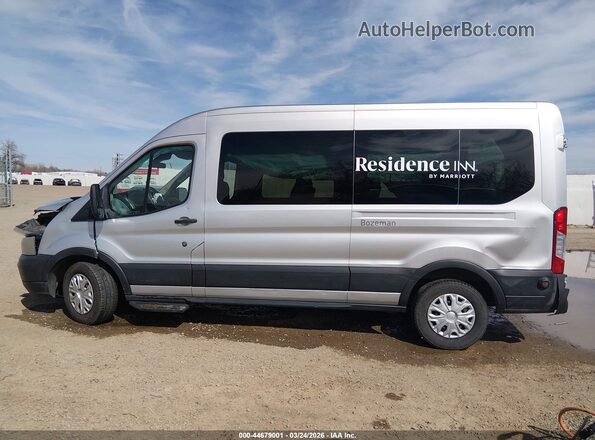 1FBZX2CG6KKB74352 2019 FORD TRANSIT-350 Silver 
