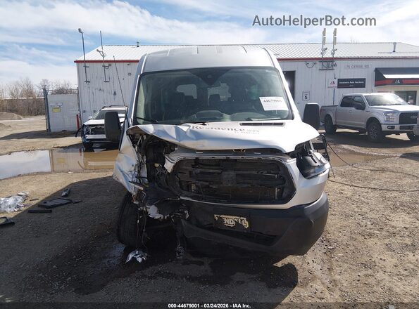 1FBZX2CG6KKB74352 2019 FORD TRANSIT-350 Silver 