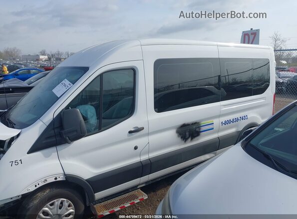 1FBZX2CM2KKA83116 2019 FORD TRANSIT-350 White სალონის 360-გრადუსიანი ხედი