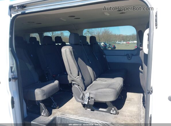 1FBZX2YM6JKA73146 2018 FORD TRANSIT-350 White Widok naklejki z numerem VIN