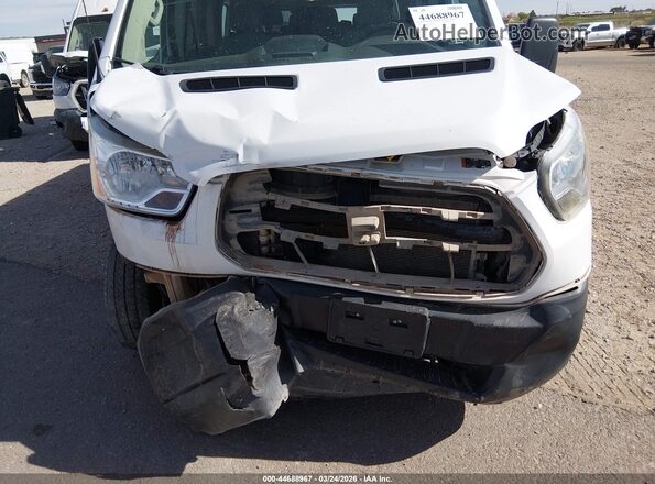 1FBZX2ZM0KKB55003 2019 FORD TRANSIT-350 White Widok z przodu