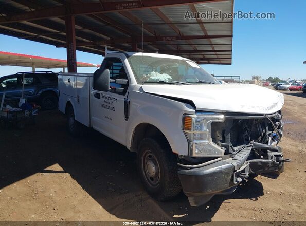 1FDBF2A67MED46069 2021 FORD F-250 Белый Вид задней части салона